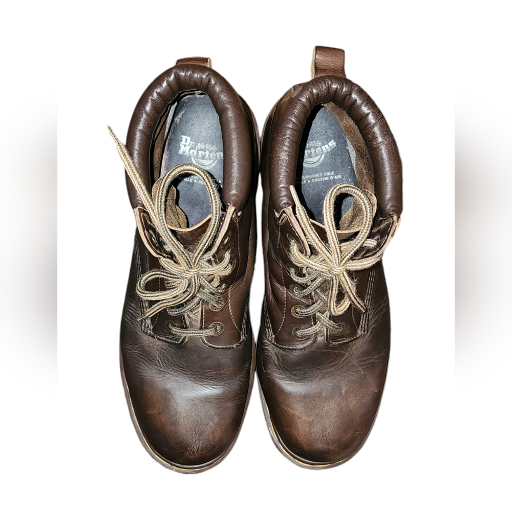 Dr Martens Vintage Brown Amphibious Boots Made in England Men's Size 12 - Picture 6 of 8